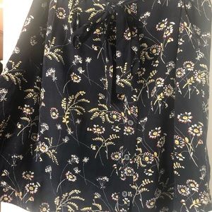 Floral skirt: Loft